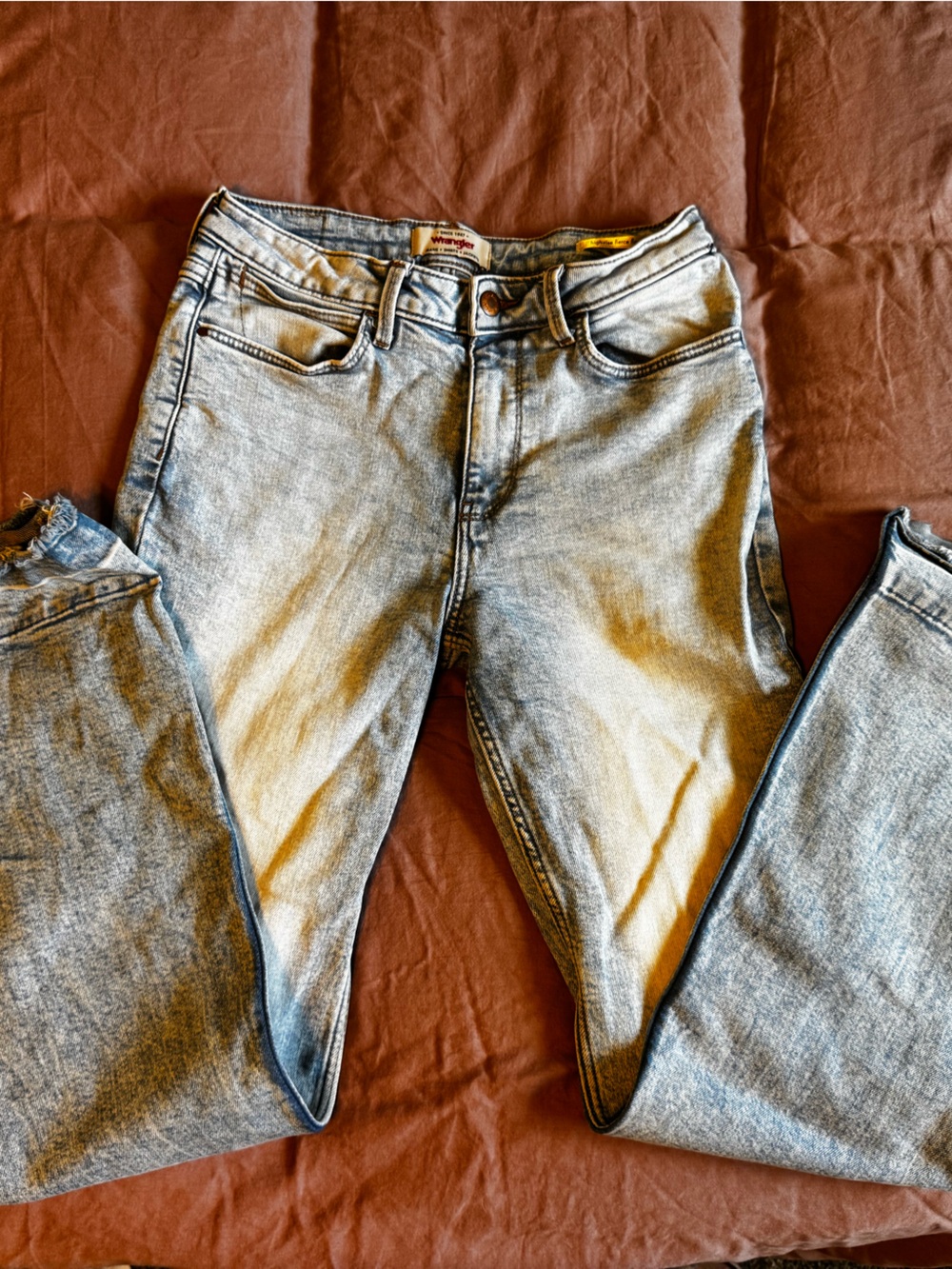 Wrangler Light Blue Flares